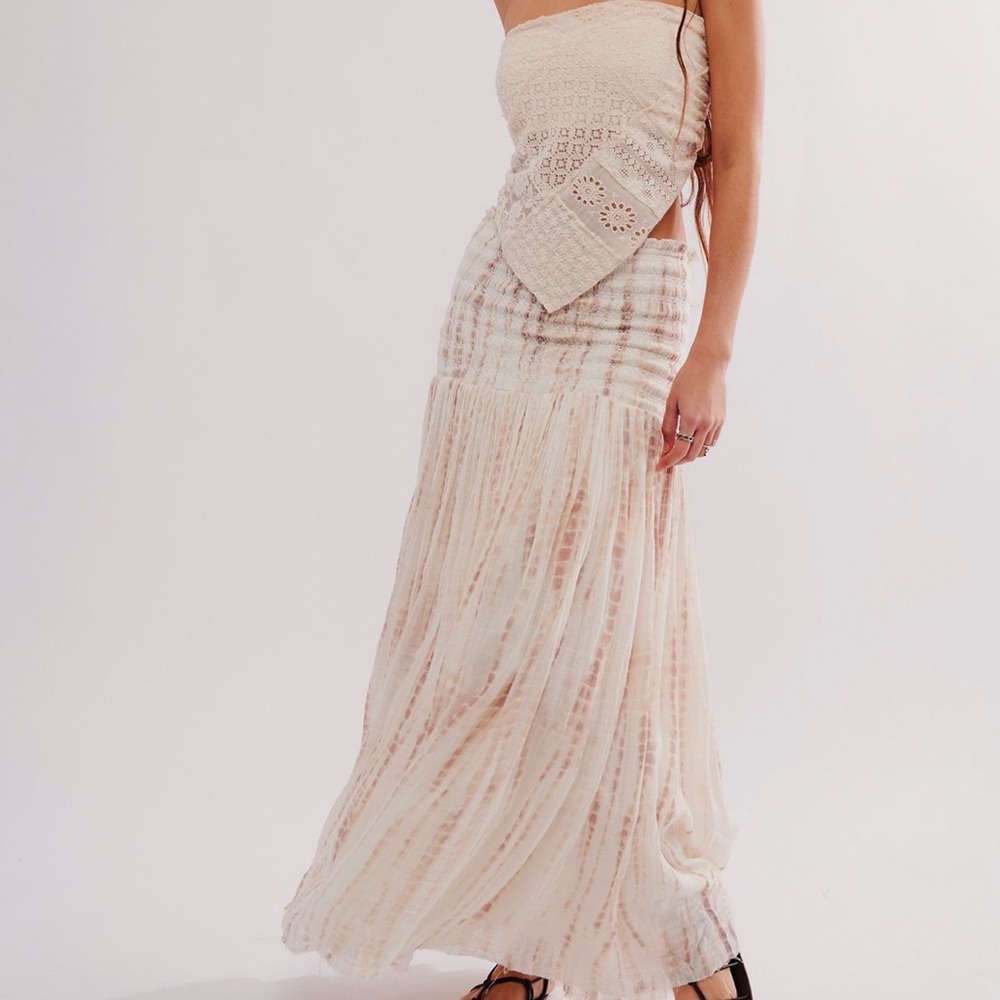 FP One Ravenna Printed Convertible Maxi Skirt